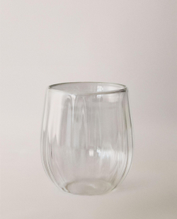 Zara Home стакан из боросиликатного стекла, цвет прозрачный, 6.7 см · 8208/210