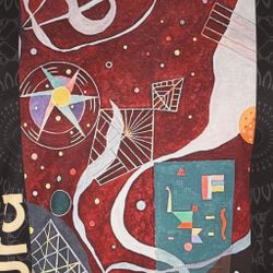 Мужская футболка темно-серая с бордовым принтом Sesmik by Vlad Sedov VS002/VS0057