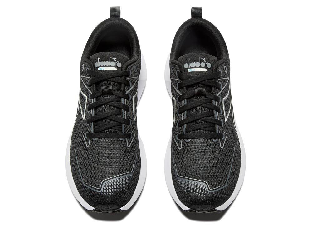 Кроссовки для бега мужские Diadora Mythos Blushield Vigore 4 M Черно-Серые