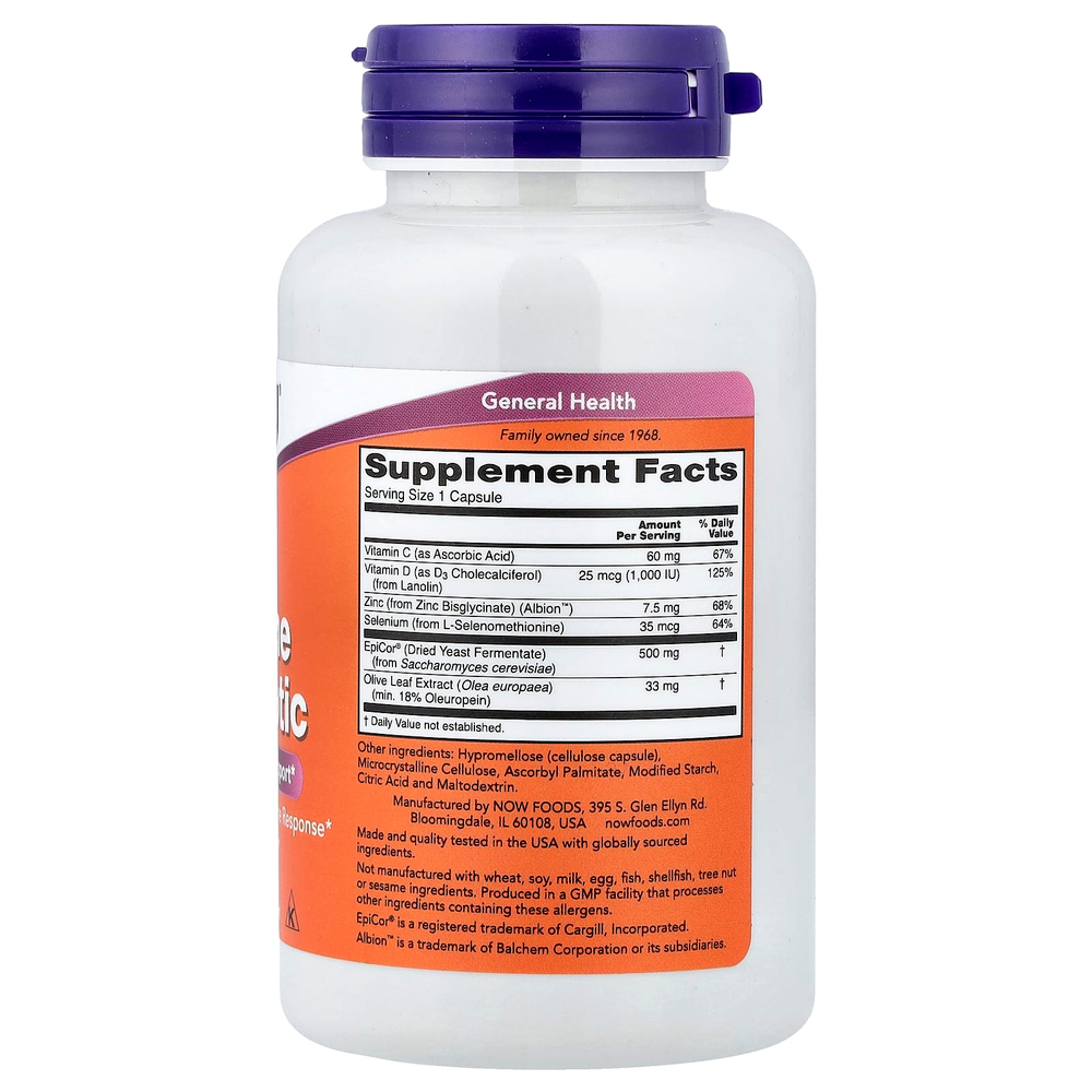 NOW Foods, Immune PostBiotic, 60 капсул