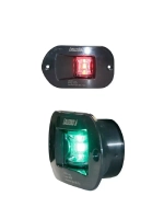 К-кт врезн. ходовых огней LED Lalizas FOS (черн. корпус)