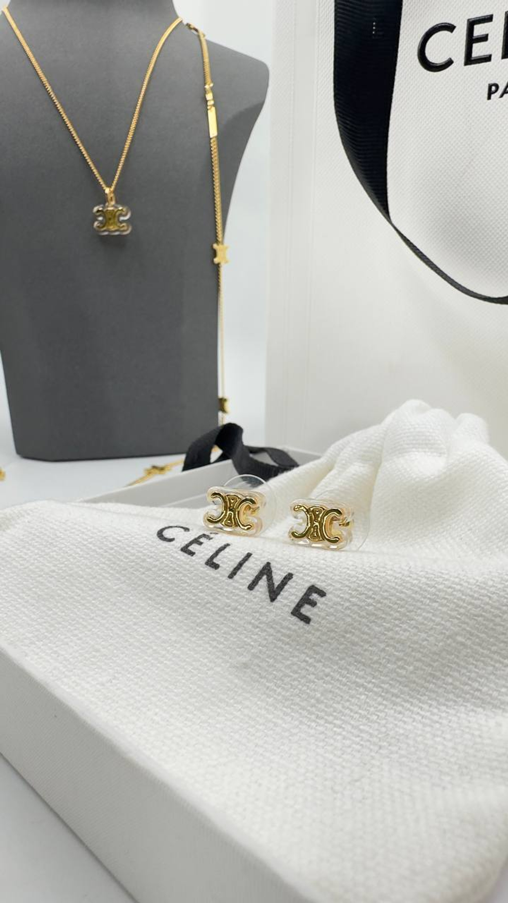 Серьги Celine
