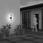 Уличный настенный светильник Outdoor O453WL-02GF