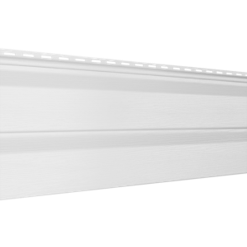 Сайдинг Виниловый Классический Корабельный брус Белый