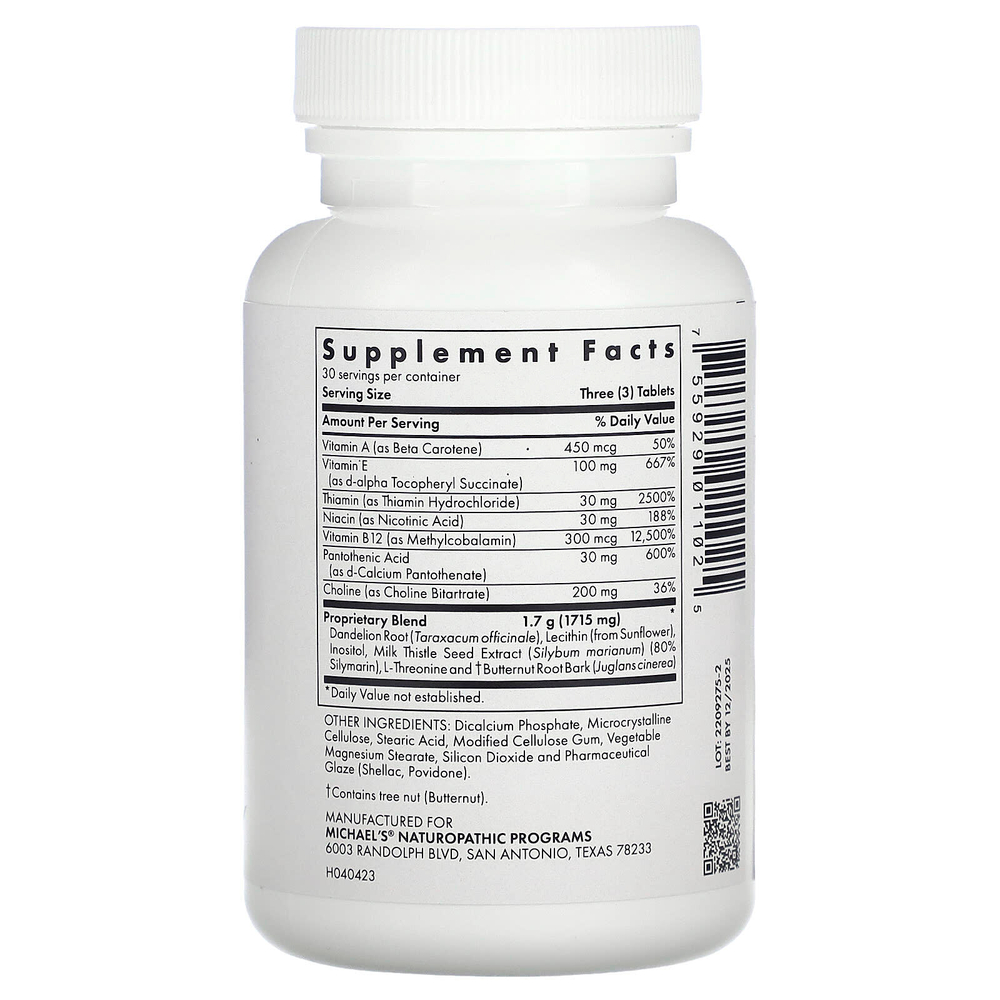 Michael's Health, Здоровье печени, 90 вегетарианских таблеток