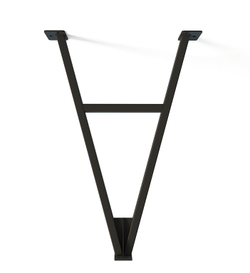 Потолочный кронштейн для монорельсы, H=900 мм