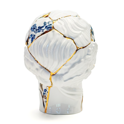 Ваза Kintsugi Head Him 09947