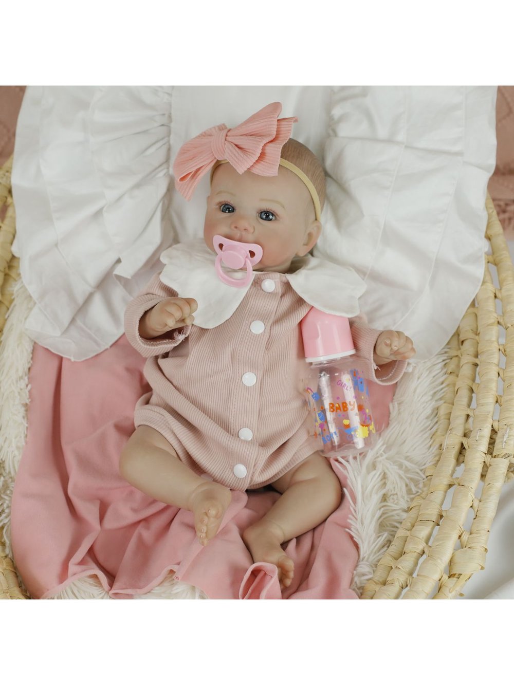 Кукла Реборн мягконабивная LifeReborn 45см (LR-020)