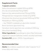 Pure Encapsulations - Trace Minerals 60 capsules