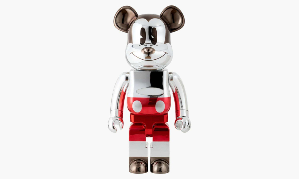 Bearbrick Disneyfuture Mickey Mouse x Sorayama "1000%"