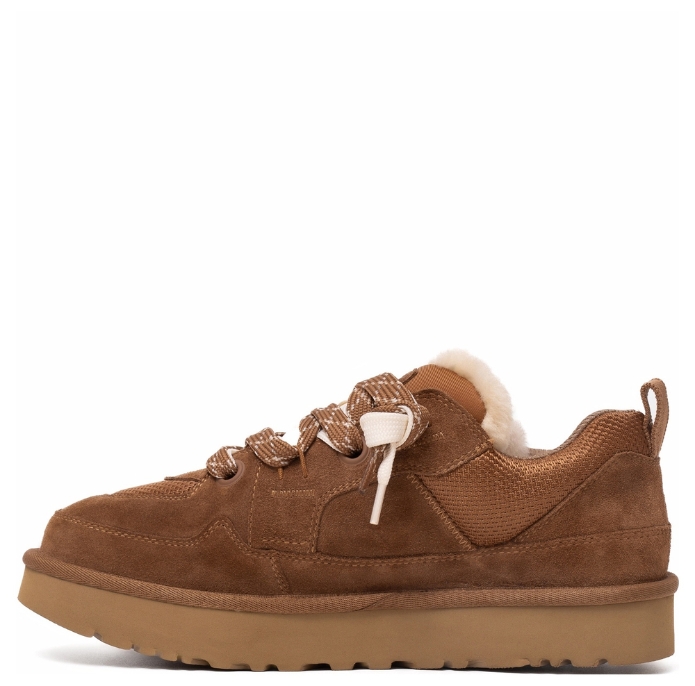 Ugg Mens Lowmel Low Sneaker Chestnut