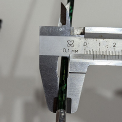 - - Трос сцепления 1000мм (с пружиной) зеленый