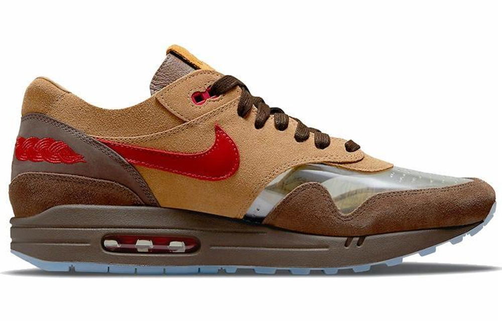 Кроссовки Clot X Nike Air Max 1 "Tea Leaf Brown" 2.0
