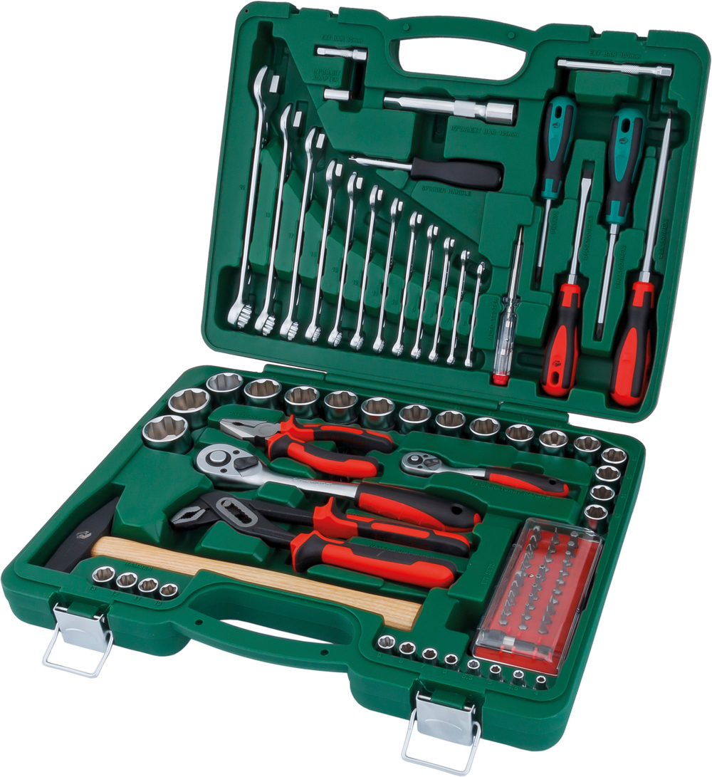 Набор инструмента (87 предметов) СТАНКОИМПОРТ НАБ.14.12.87