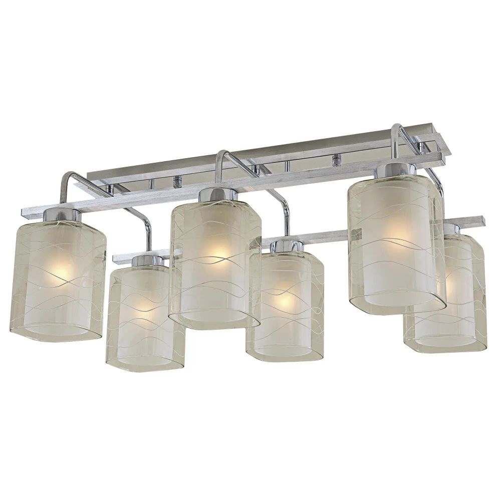 Citilux Румба CL159162 Люстра потолочная Алюминий Хром