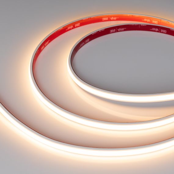 Светодиодная лента герметичная COB-PW-X480-10mm 24V Warm2700 (10 W/m, IP66, 5m) Arlight 045865