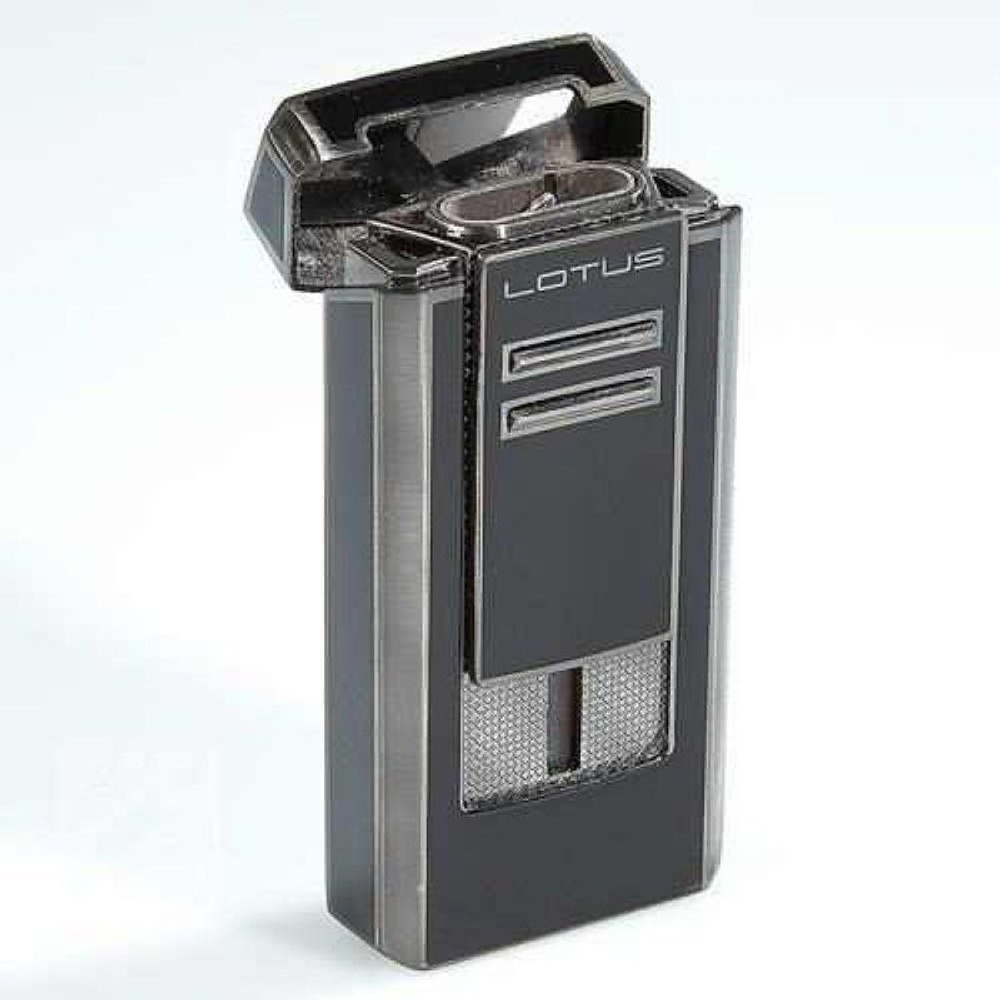 Зажигалка Lotus Commander Black Laquer & Polished Chrome 4650