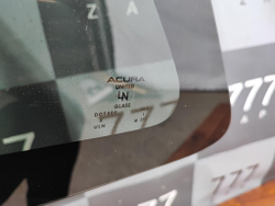 Стекло заднее левое Acura RDX 1 06-12 Б/У Оригинал