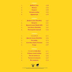 Руки Вверх! Дышите Равномерно (2 LP, PINK/YELLOW) (1997/2023) Новая, запечатанная