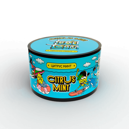 Бестабачная смесь для кальяна Tabu Team - Citrus Mint (Цитрус Минт) 50 гр.