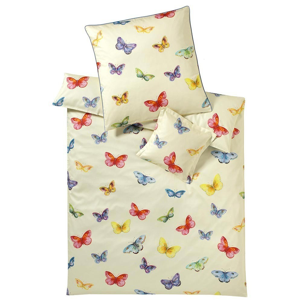 Пододеяльник 200x200 Elegante Butterfly ванильный