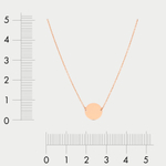 Колье из розового золота 585 пробы для женщин без вставок (арт. 017708-1000)