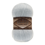 Пряжа Angora Gold Simli, 100 г, 500м, 20%шерcть,75%акрил,5% металлик (цена за 1 шт)