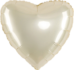 Сердце 18" Золото Сатин Fm