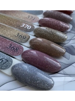 ElliS Disko 372 светоотражающий гель-лак,10мл