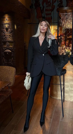 Лосины с закрытым мысом из бифлекса matte