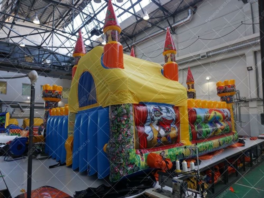 Батут "Кот в сапогах"