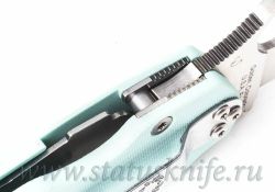 Нож Spyderco C81GPTL2 Paramilitary 2 S90V Teal G-10фотография - 7