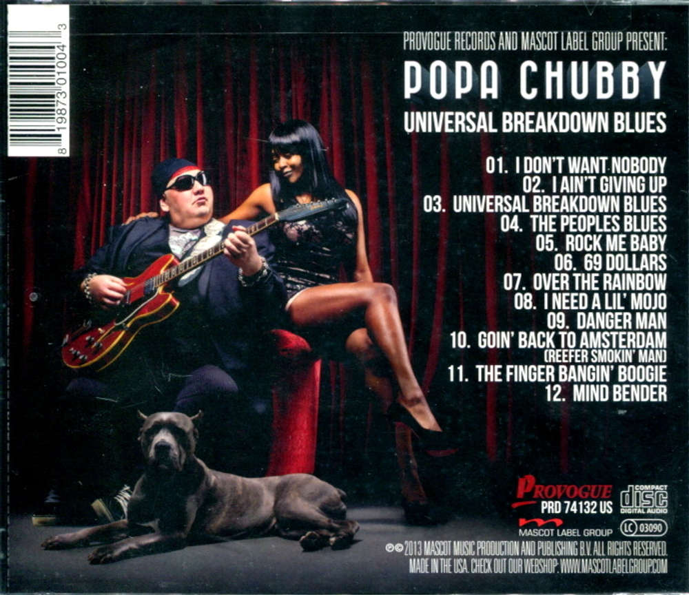Popa Chubby / Universal Breakdown Blues (CD)