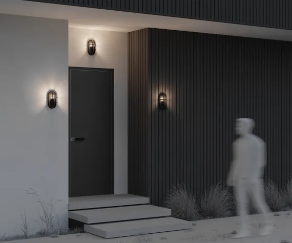 Настенный светильник (бра) Свеча / Candle E27x1 15Вт IP 65 Outdoor o449wl-01gf1
