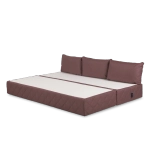 Бескаркасный диван-кровать (трансформер) BuyHit (бордовый)