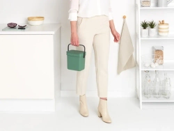 Brabantia Контейнер для мусора Sort & Go 3л зеленый