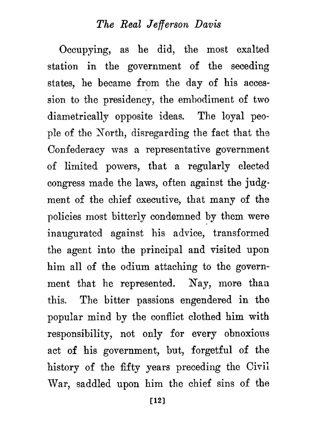 The real Jefferson Davis | Knight Landon