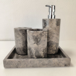 Набор из мрамора 5 предм SEA Set Grey NM-63759 прямоуг 85