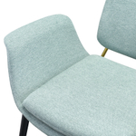 Лаунж-кресло hilde, шенилл, светло-бирюзовое