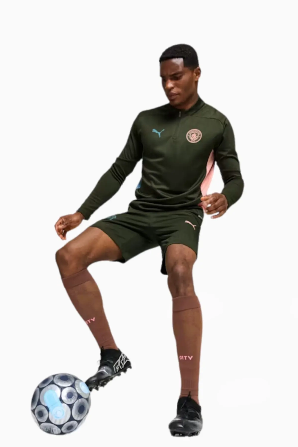 Кофта Puma Manchester City 24/25 Training - зеленый