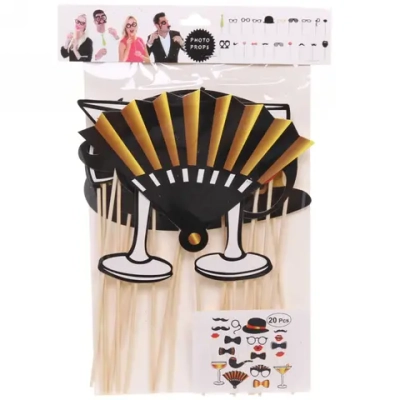 Фотобутафория «Светский вечер» набор 20 предметов