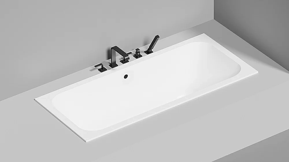 Ванна Salini Orlanda Axis S-Sense 170х75 103313M белая матовая