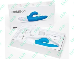 Вибратор OhMiBod Freestyle W голубой