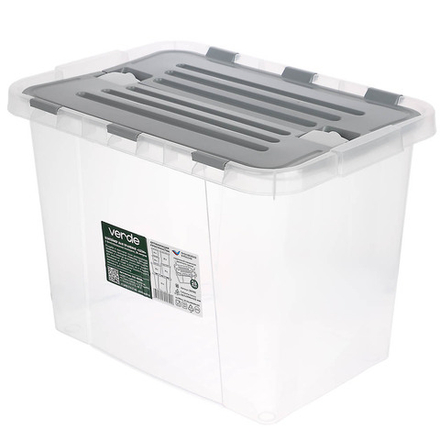Контейнер для хранения VERDE 26л, полипропилен, 43,3x29,8x30,70см