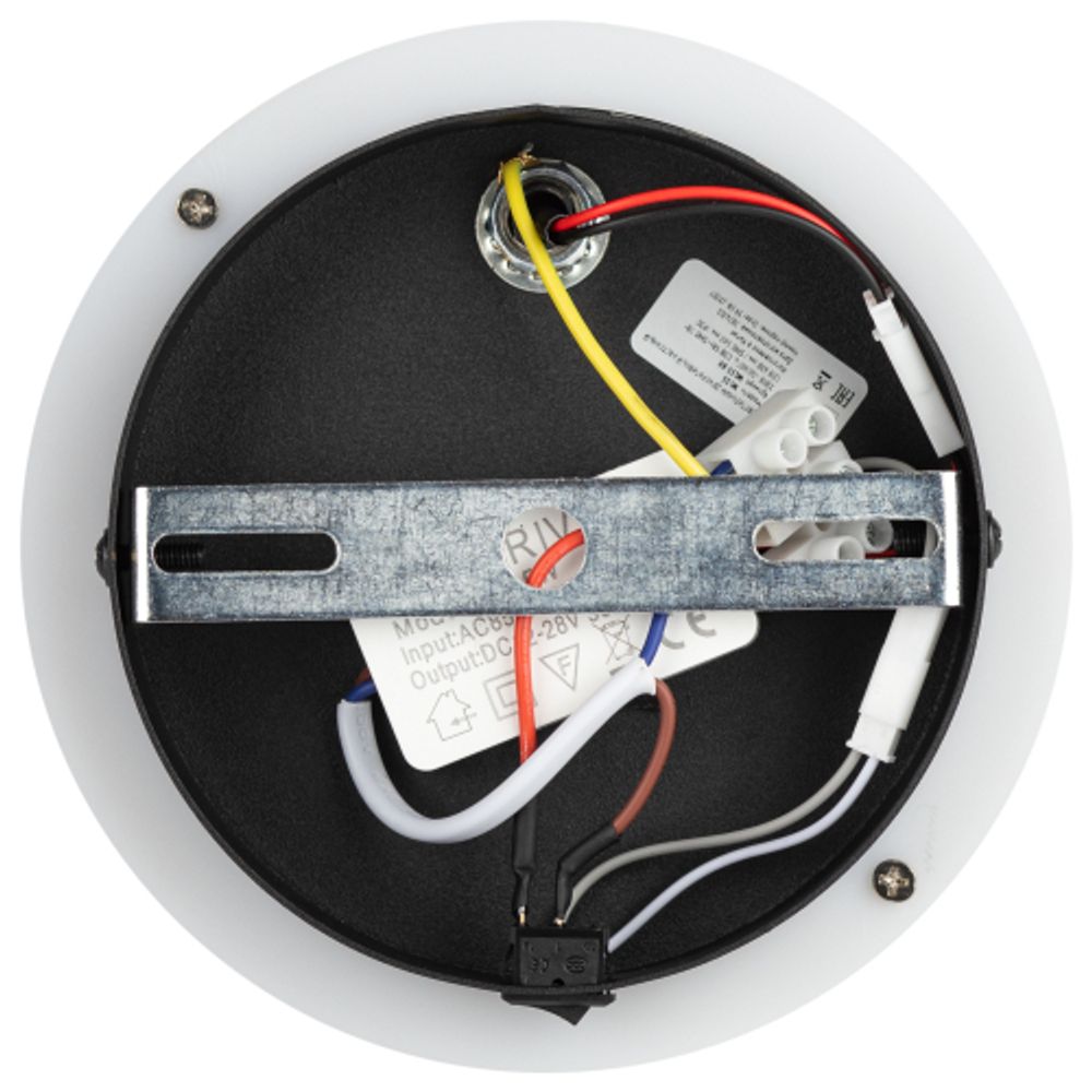 Декоративная подсветка светодиодная ЭРА EDGAR WL55 BK для интерьера COB 5Вт/SMD 7Вт 4000К черный IP20