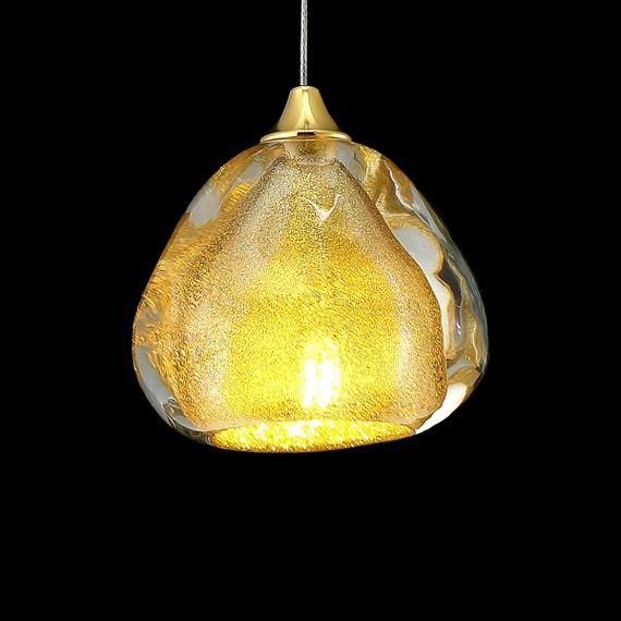 Подвесной светодиодный светильник Crystal Lux Verano SP1 Gold