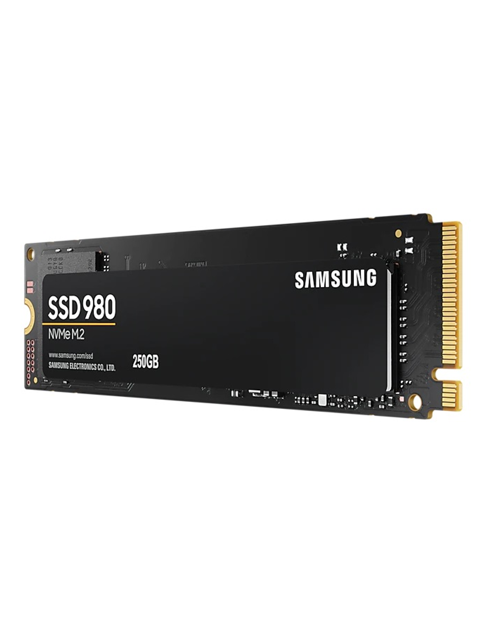 Твердотельный накопитель SSD M.2 (PCI-E NVMe) 250Gb Samsung 980 (R2900/W1300MB/s) (MZ-V8V250BW) 1year