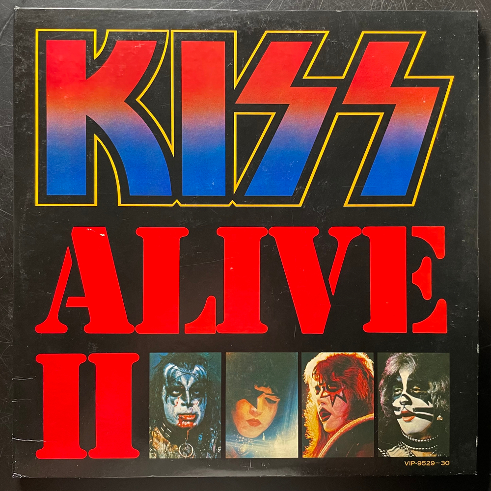 Kiss ‎– Alive II 2LP (Япония 1977г.)