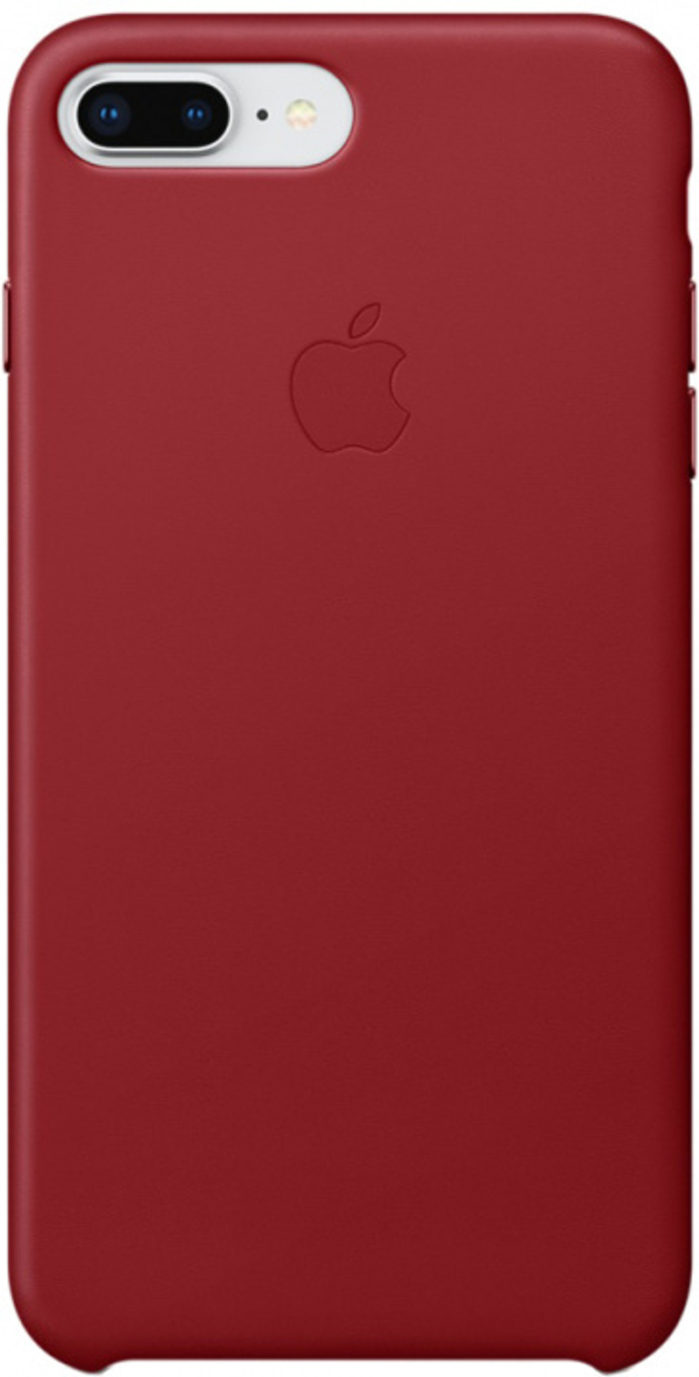 Кожаный чехол Apple Leather Case для iPhone 8 Plus/7 Plus, цвет (PRODUCT)RED красный (MQHN2ZM/A)