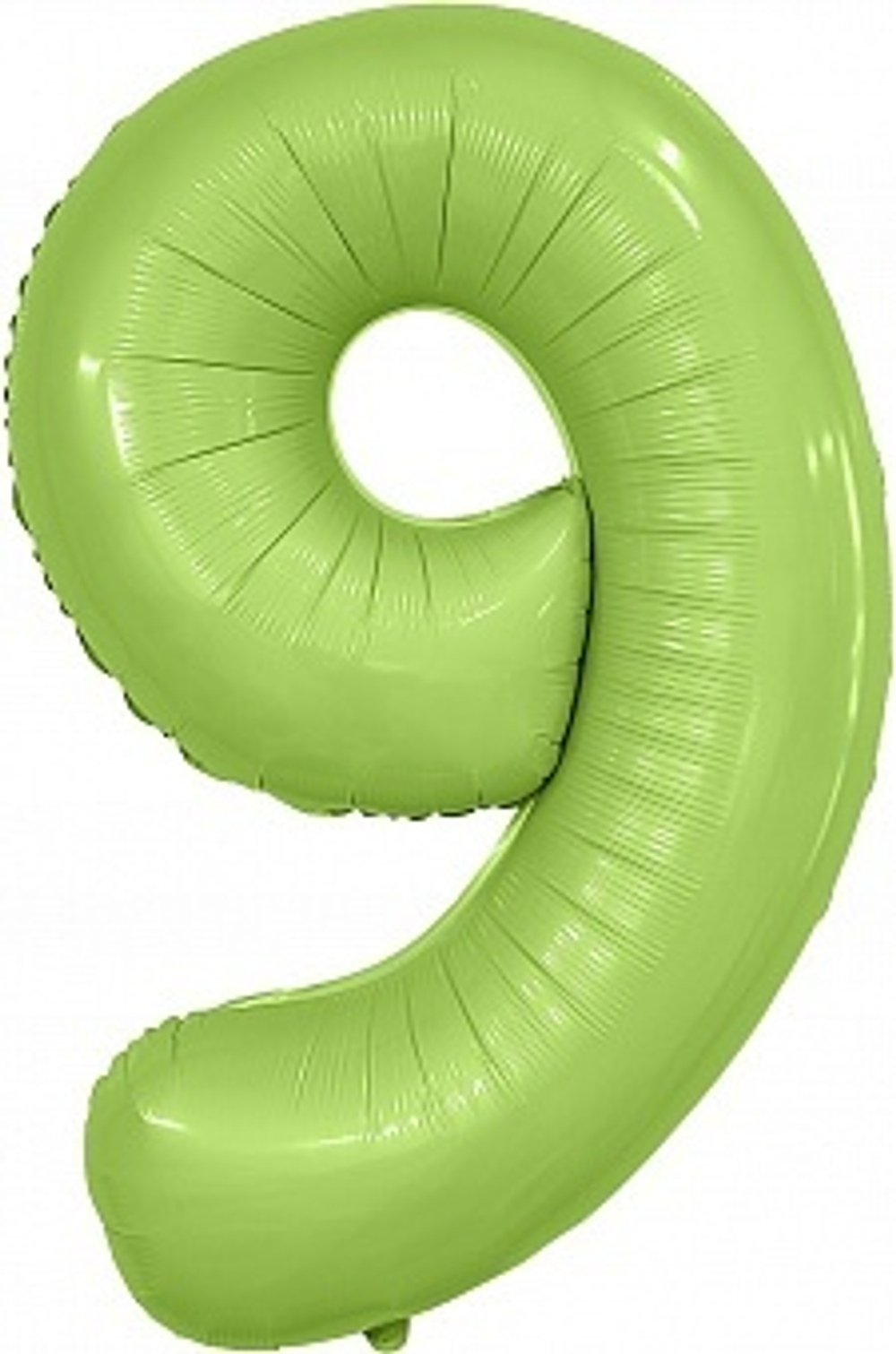 Р Цифра 9 Slim Фисташка (40''/102 см)